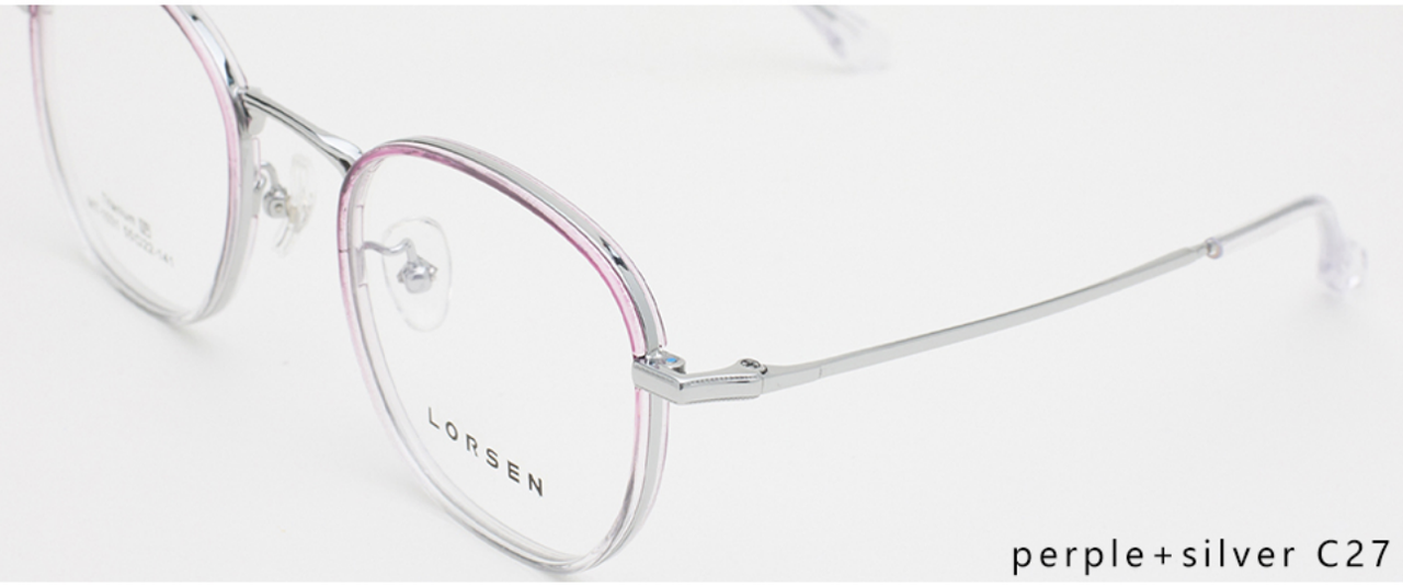 iNERTIA Titanium + TR90 eyeglass frames - series 1031, for women's