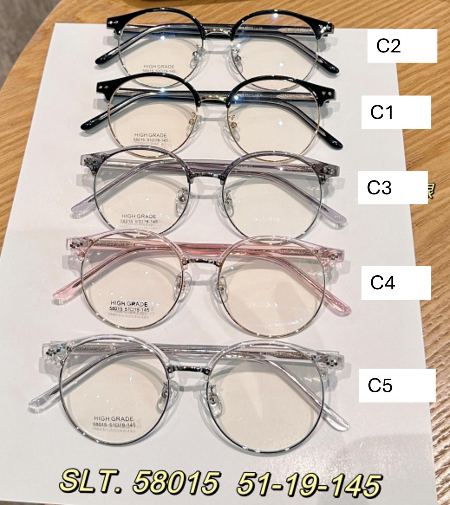 iNERTIA eyeglass frames - Fashion series 58000, for men's and women's