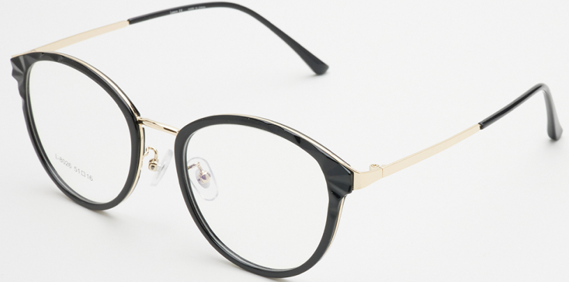 iNERTIA Monel + TR90 eyeglass frames - series 8026, for men's, size 51-16-142