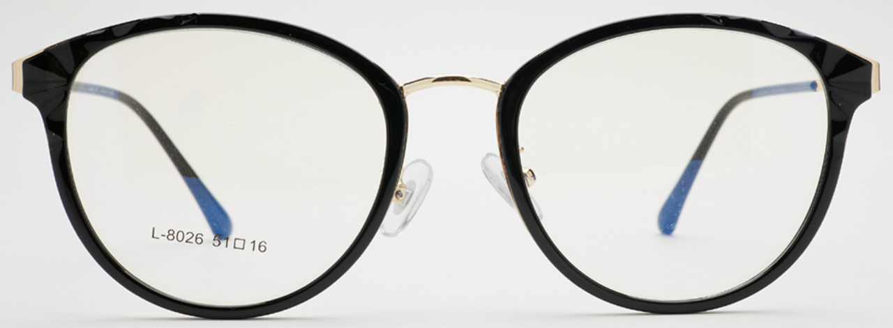 iNERTIA Monel + TR90 eyeglass frames - series 8026, for men's, size 51-16-142