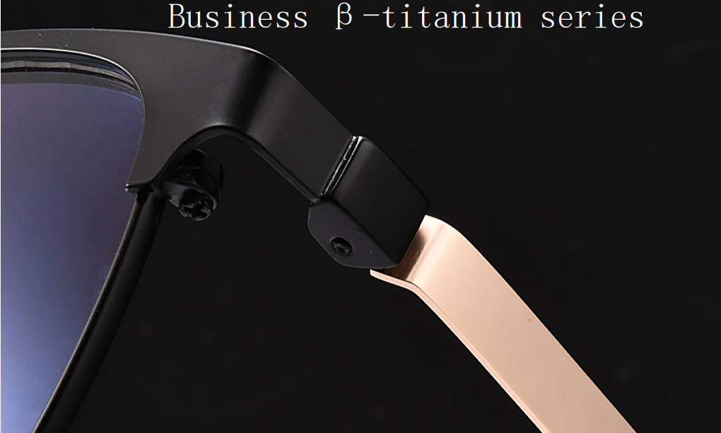 iNERTIA Titanium eyeglass frames - series 8087, for men's