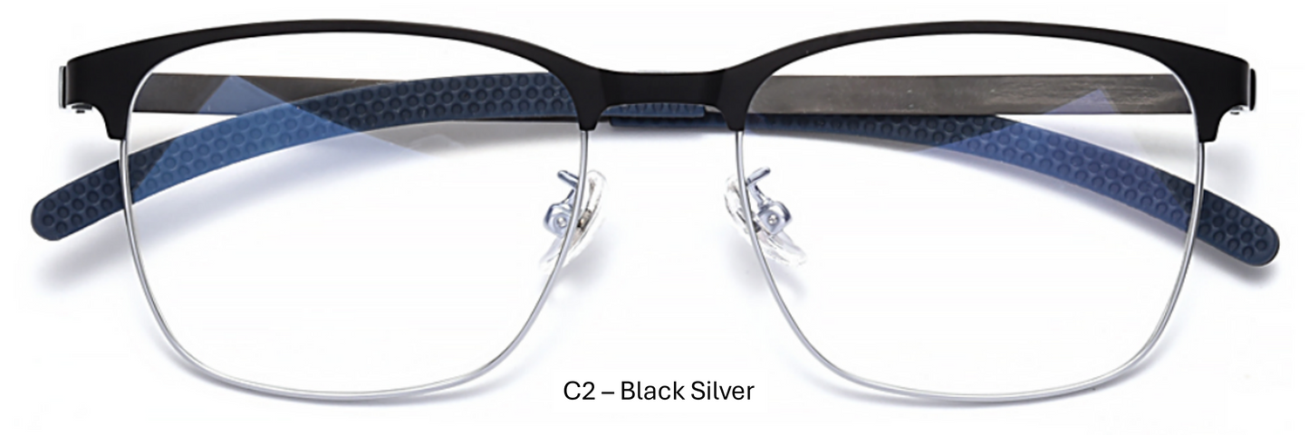iNERTIA Titanium eyeglass frames - series 8087, for men's