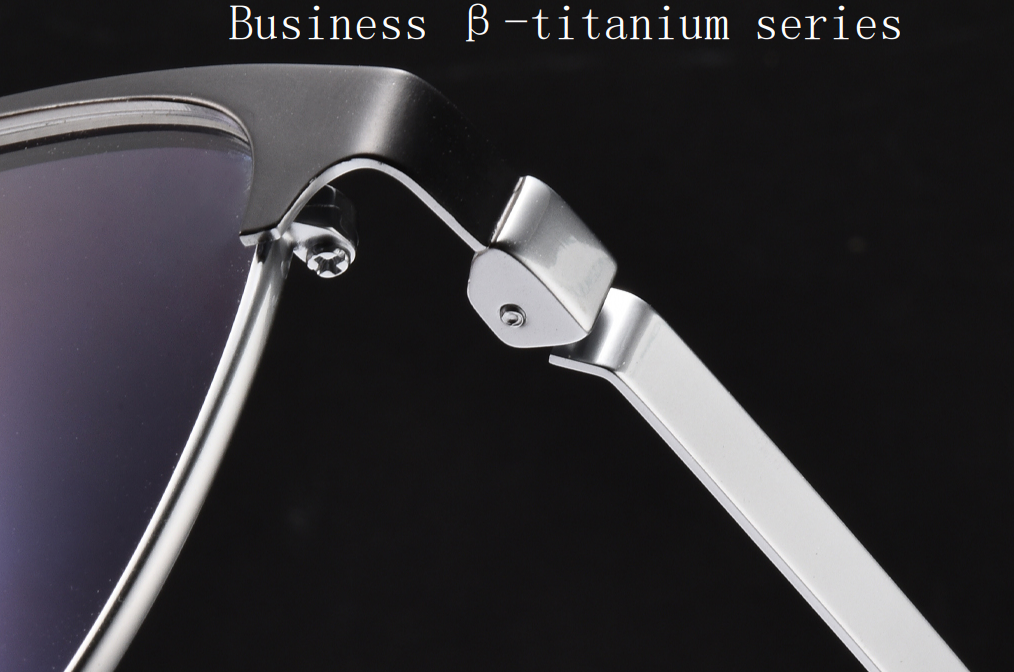 iNERTIA Titanium eyeglass frames - series 8091, for men's