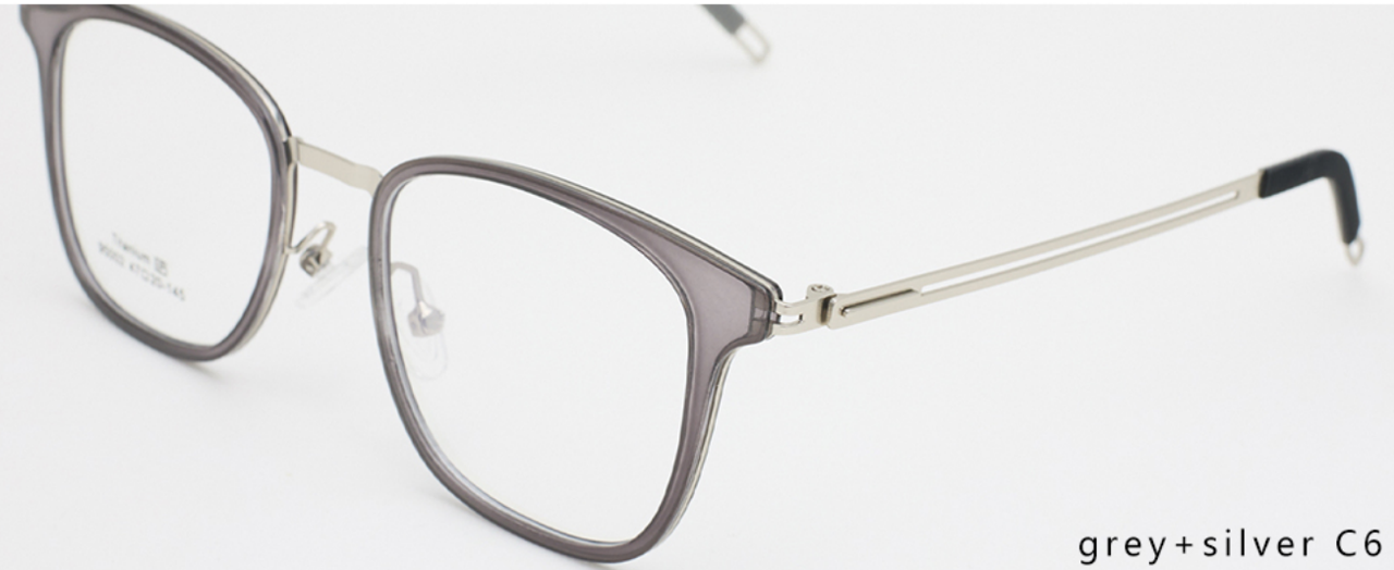 iNERTIA Titanium + TR90 eyeglass frames - series 95002, for men's, size 47-20-145.