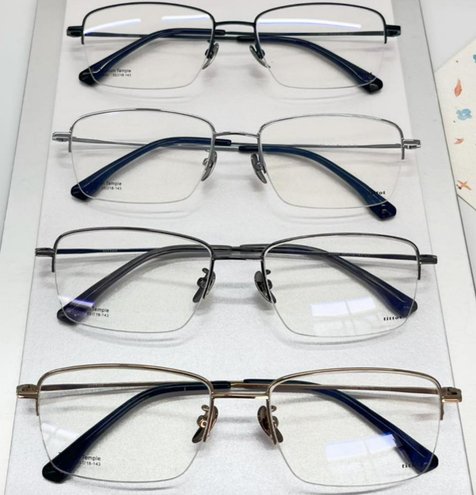 iNERTIA Titanium eyeglass frames - series 22034 & 22040, for men's