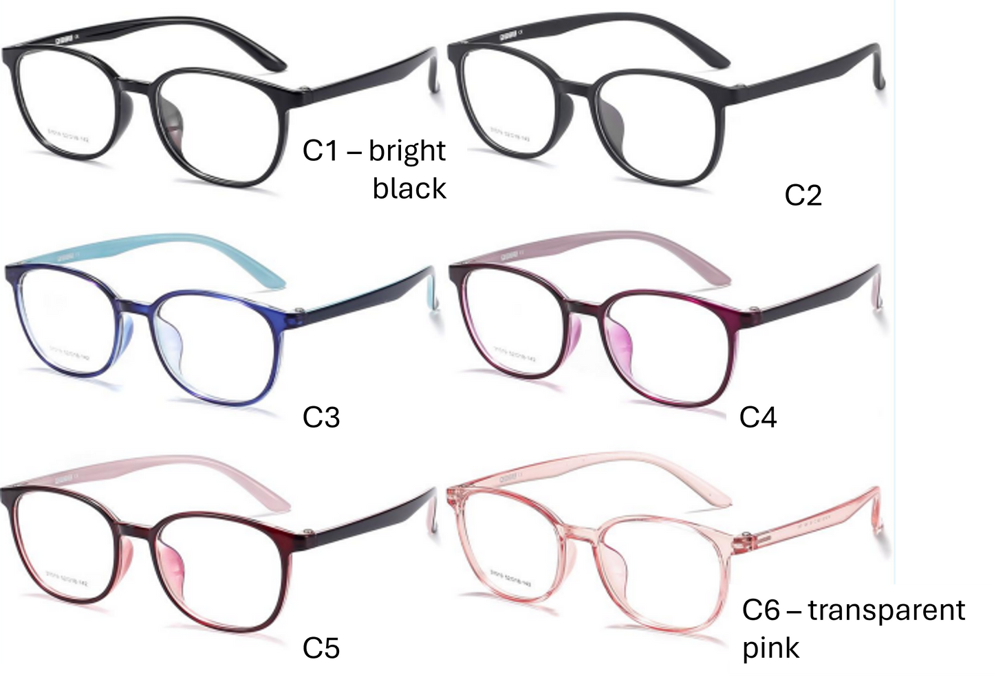 iNERTIA Eyeglass Frame, TR90 for men's and women's