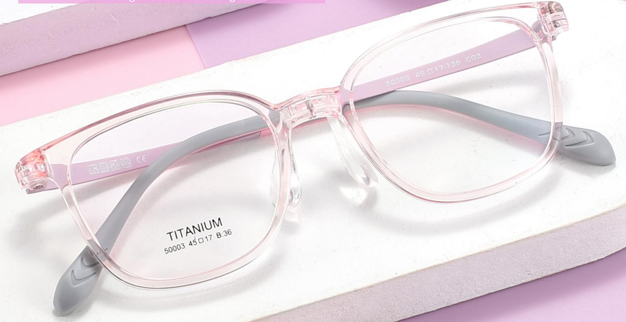 iNERTIA Kids eyeglass frames - series 50000, for kid's,  Titanium + TR90
