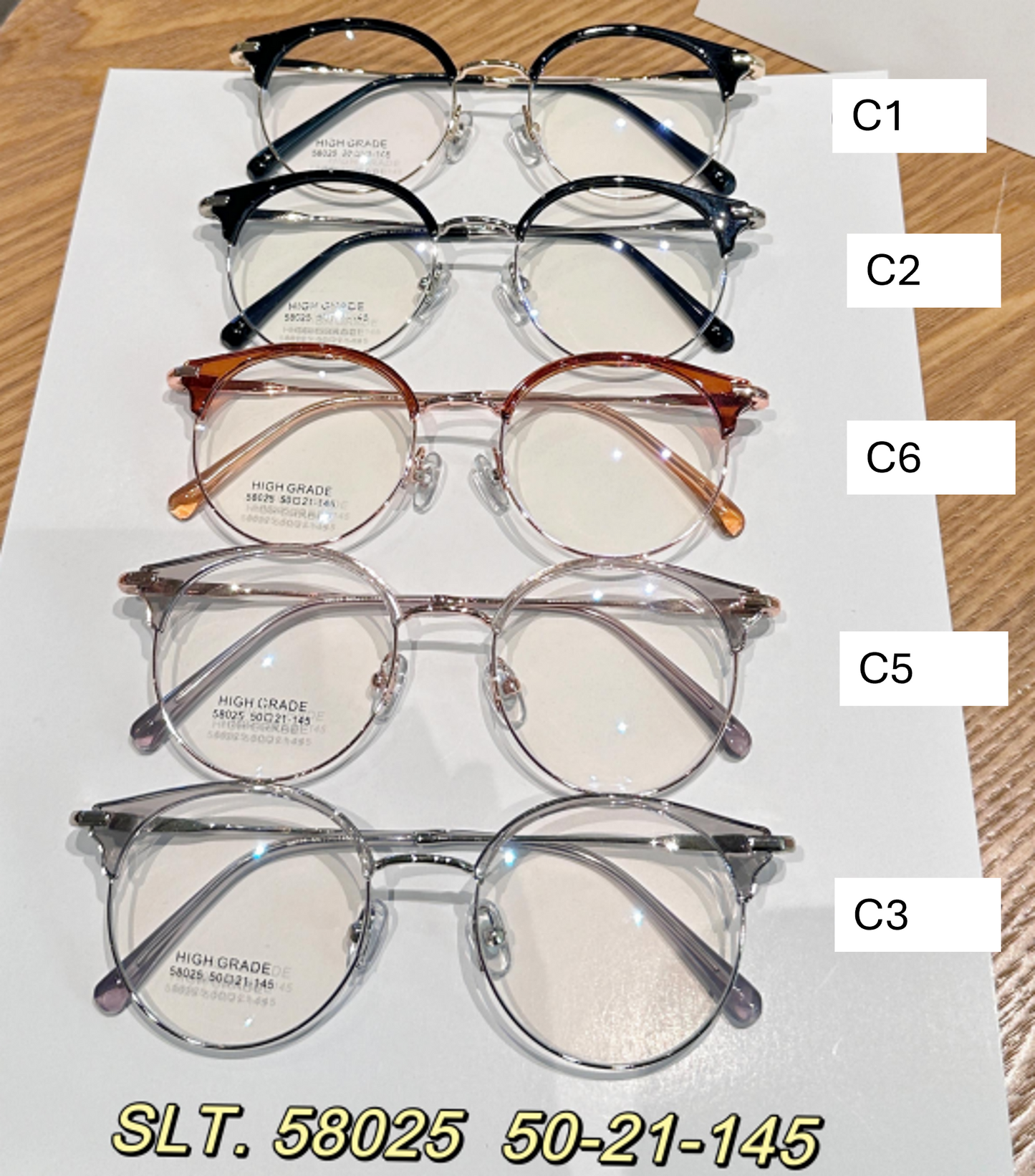 iNERTIA eyeglass frames - Fashion series 58000, for men's and women's