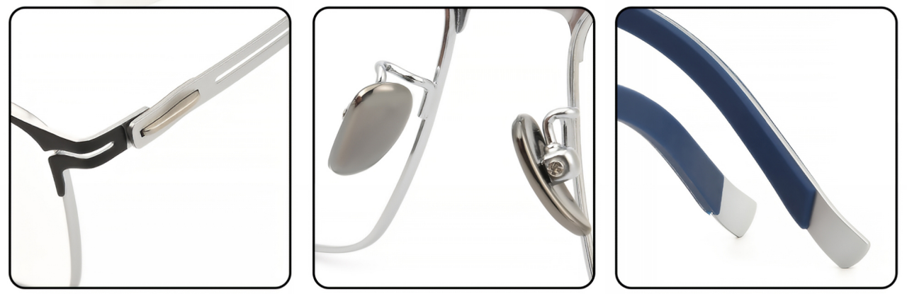 iNERTIA Titanium eyeglass frames - for men's