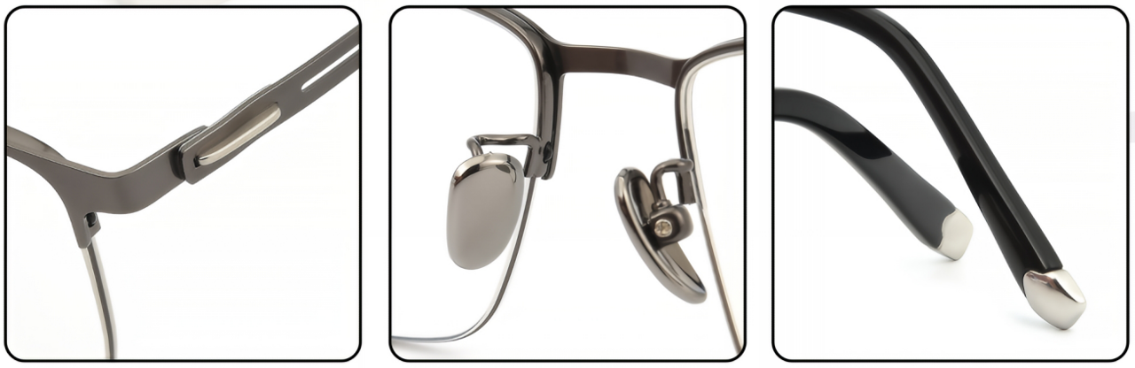 iNERTIA Titanium eyeglass frames - for men's