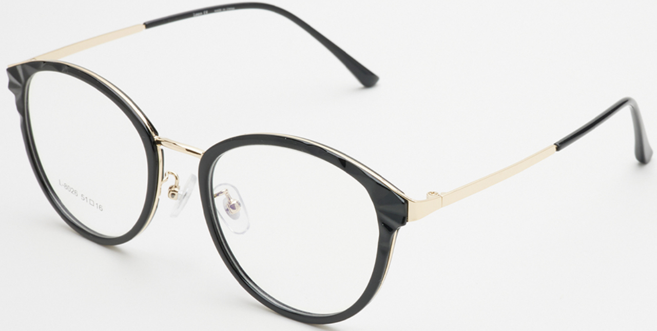 iNERTIA Monel + TR90 eyeglass frames - series 8026, for men's,  size 51-16-142