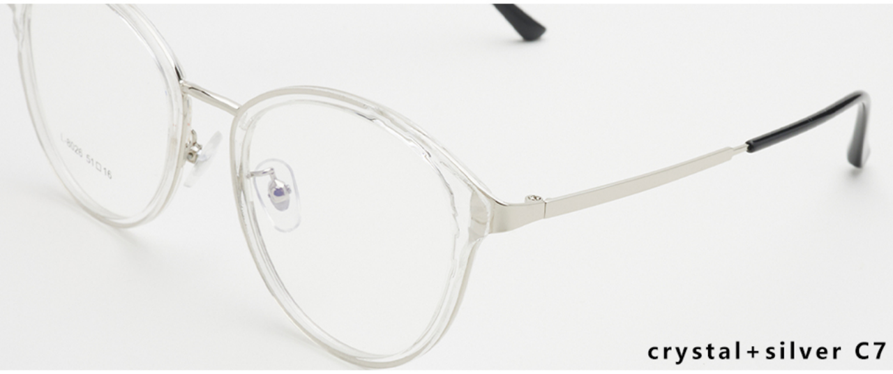 iNERTIA Monel + TR90 eyeglass frames - series 8026, for men's,  size 51-16-142
