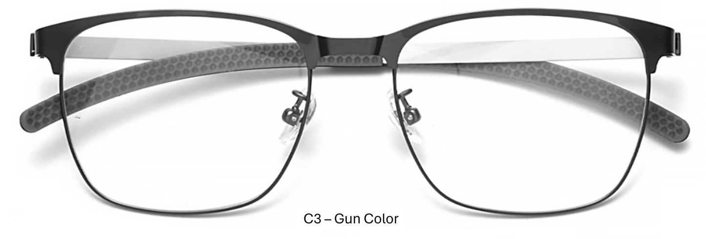 iNERTIA Titanium eyeglass frames - series 8087, for men's