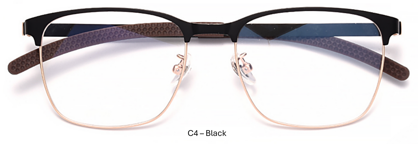 iNERTIA Titanium eyeglass frames - series 8087, for men's