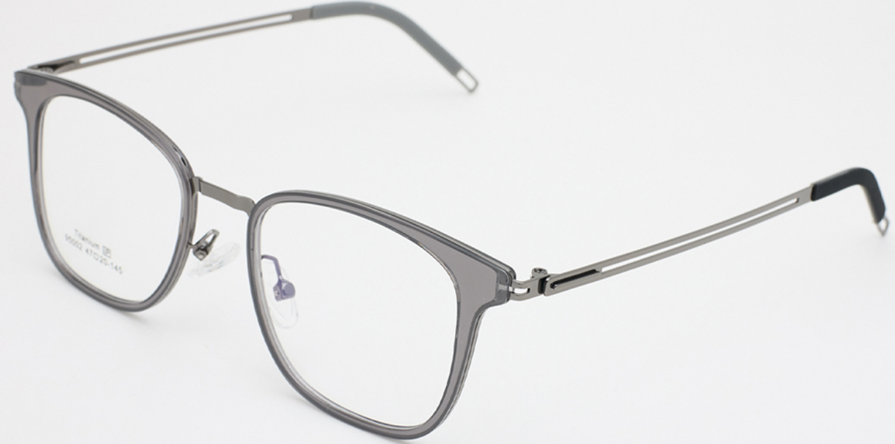 iNERTIA Titanium + TR90 eyeglass frames - series 95002, for men's,  size 47-20-145.