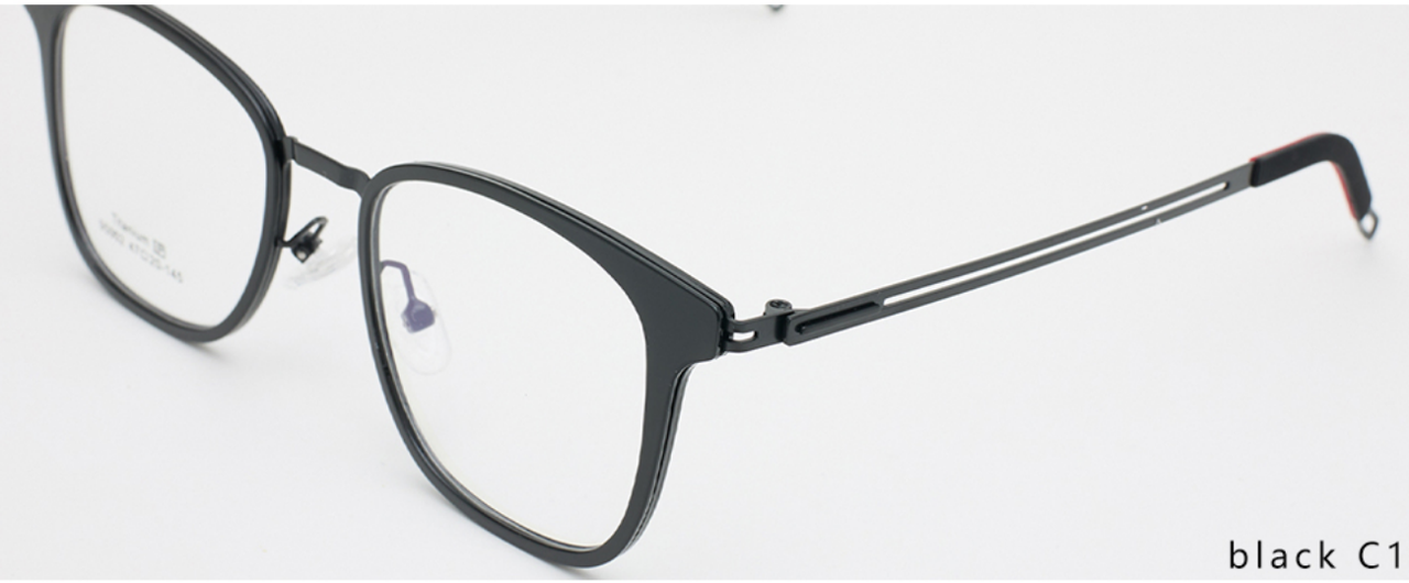iNERTIA Titanium + TR90 eyeglass frames - series 95002, for men's,  size 47-20-145.