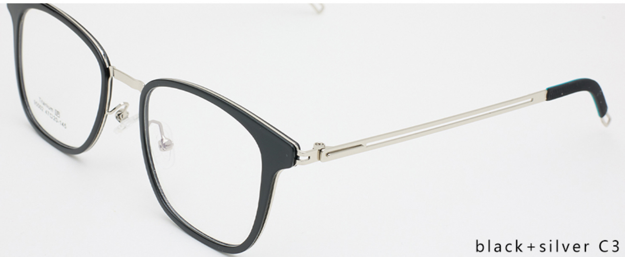 iNERTIA Titanium + TR90 eyeglass frames - series 95002, for men's,  size 47-20-145.