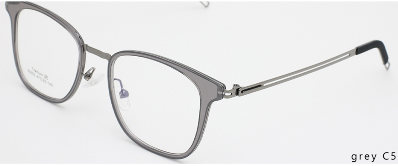 iNERTIA Titanium + TR90 eyeglass frames - series 95002, for men's,  size 47-20-145.