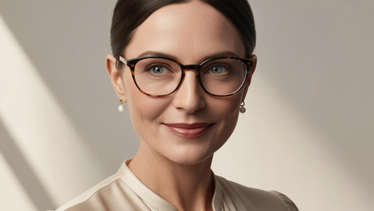 iNERTIA Titanium + TR90 eyeglass frames - series 1031, for women's