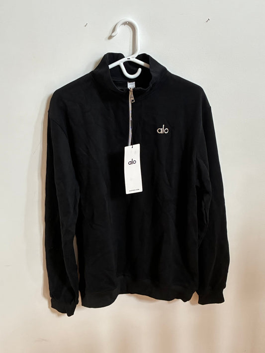 Alo Matching Set - Pullover and Pants, size L, black